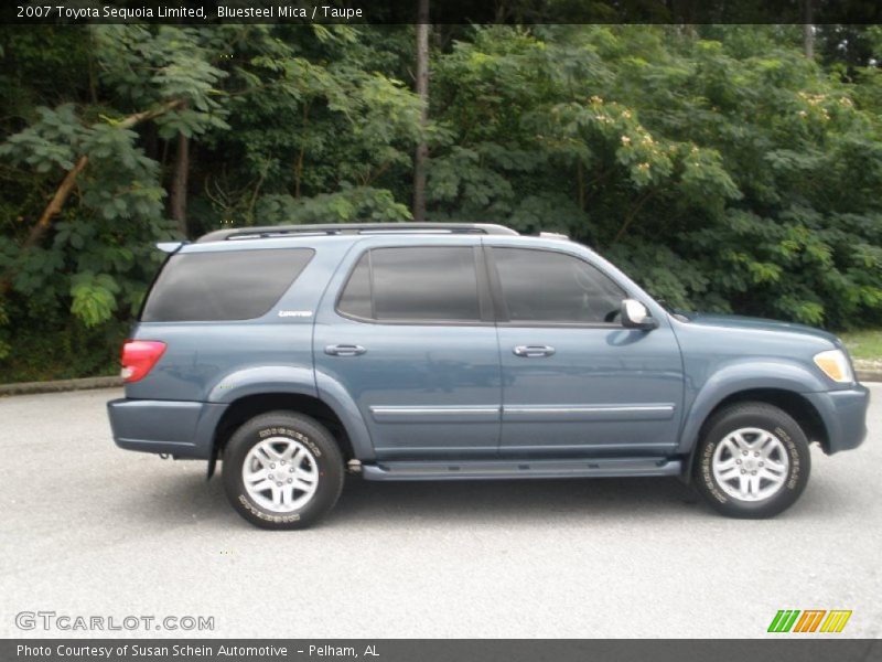 Bluesteel Mica / Taupe 2007 Toyota Sequoia Limited
