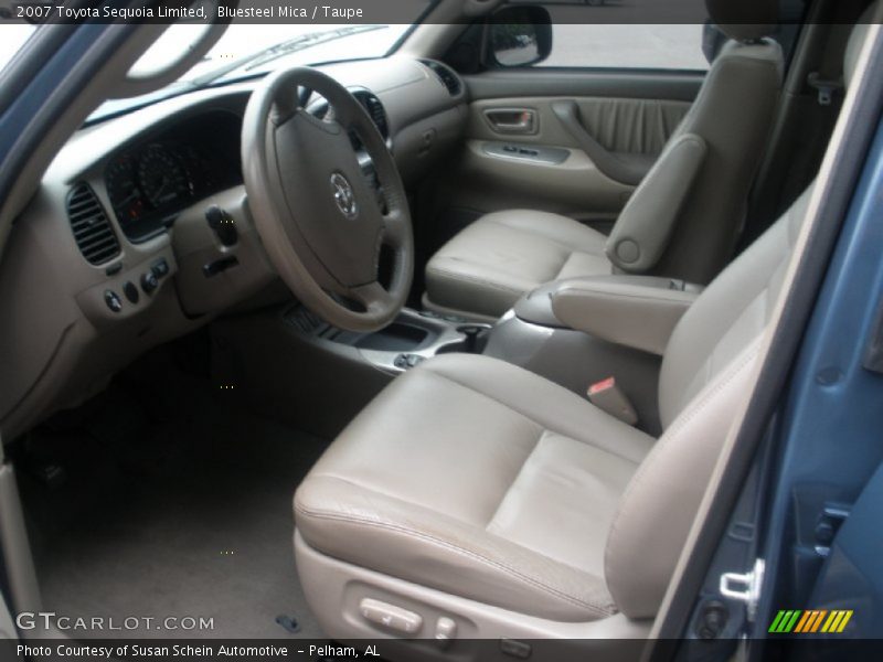 Bluesteel Mica / Taupe 2007 Toyota Sequoia Limited