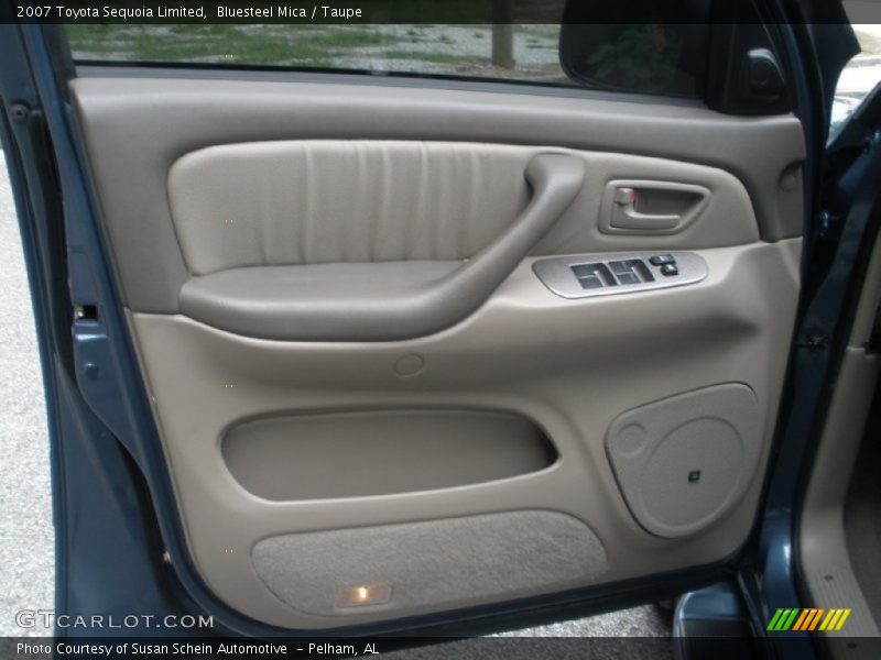 Bluesteel Mica / Taupe 2007 Toyota Sequoia Limited