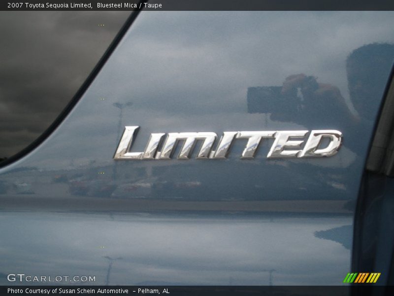 Bluesteel Mica / Taupe 2007 Toyota Sequoia Limited