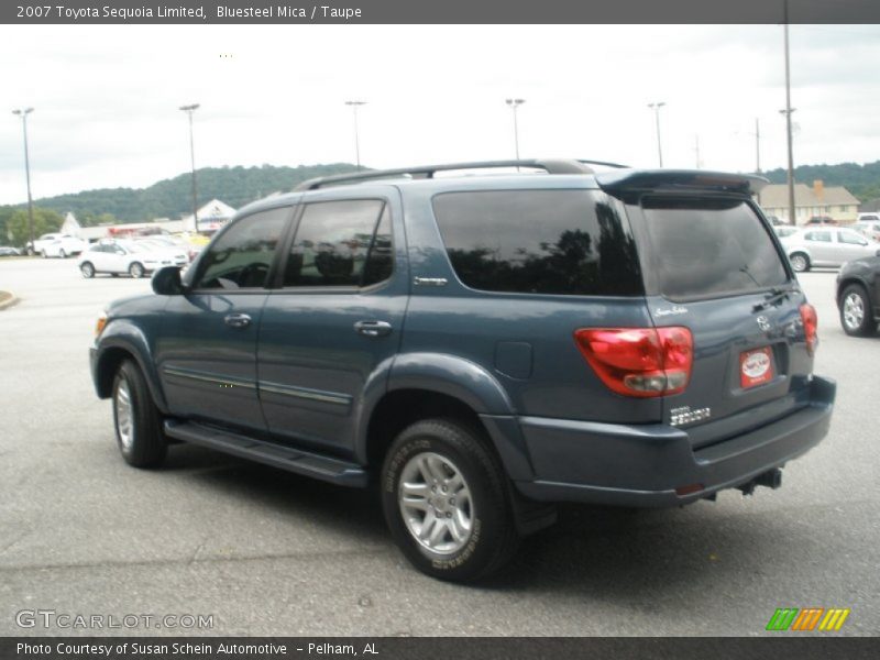 Bluesteel Mica / Taupe 2007 Toyota Sequoia Limited