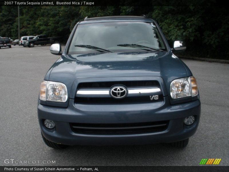 Bluesteel Mica / Taupe 2007 Toyota Sequoia Limited