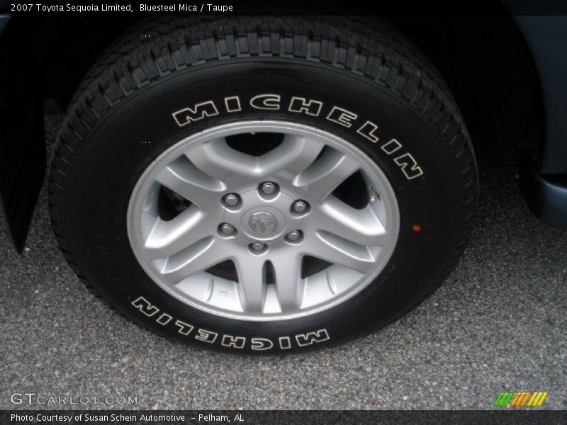 Bluesteel Mica / Taupe 2007 Toyota Sequoia Limited