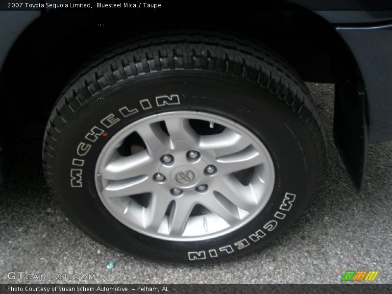 Bluesteel Mica / Taupe 2007 Toyota Sequoia Limited