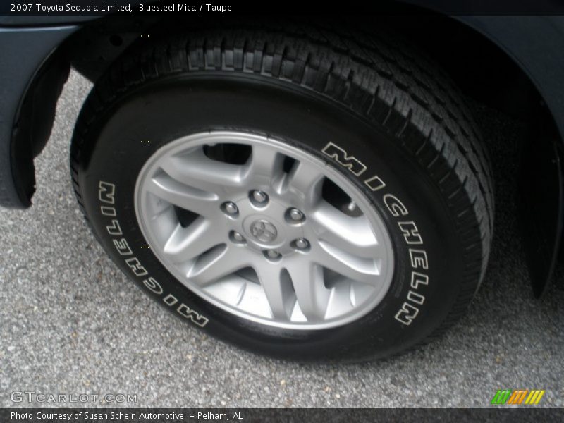 Bluesteel Mica / Taupe 2007 Toyota Sequoia Limited