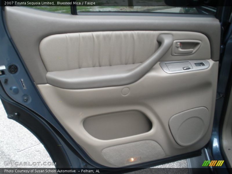 Bluesteel Mica / Taupe 2007 Toyota Sequoia Limited