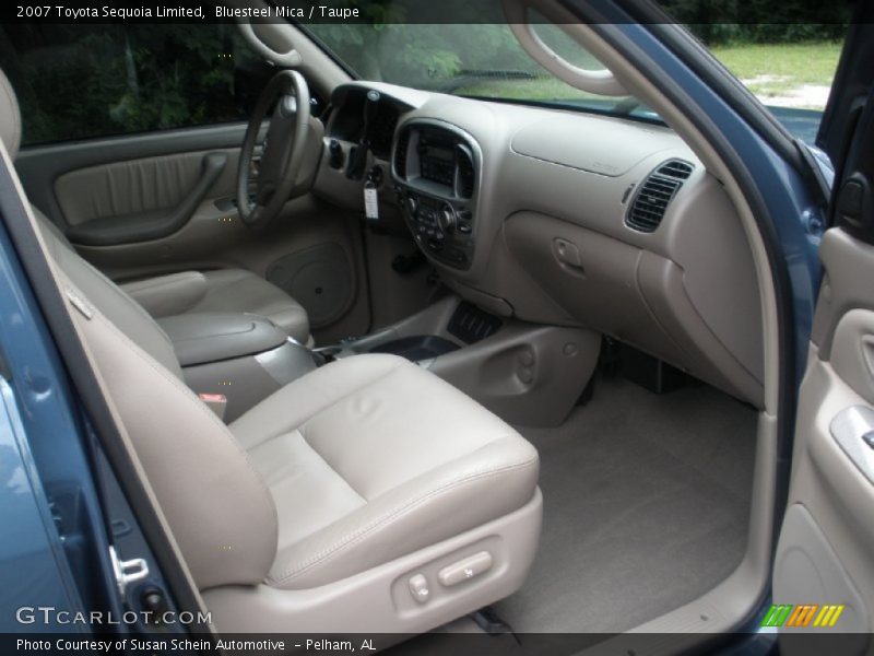 Bluesteel Mica / Taupe 2007 Toyota Sequoia Limited