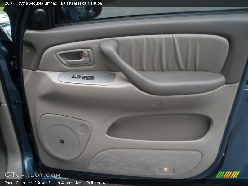 Bluesteel Mica / Taupe 2007 Toyota Sequoia Limited