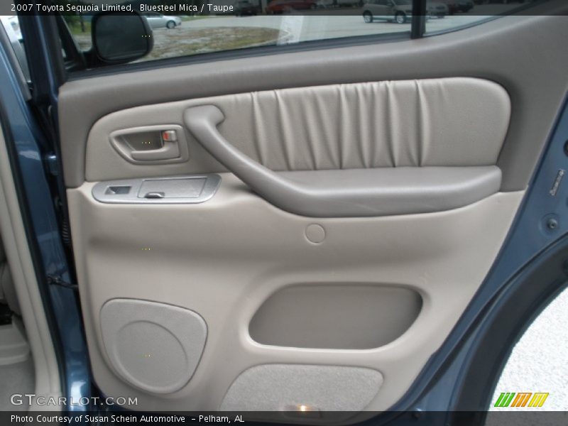 Bluesteel Mica / Taupe 2007 Toyota Sequoia Limited