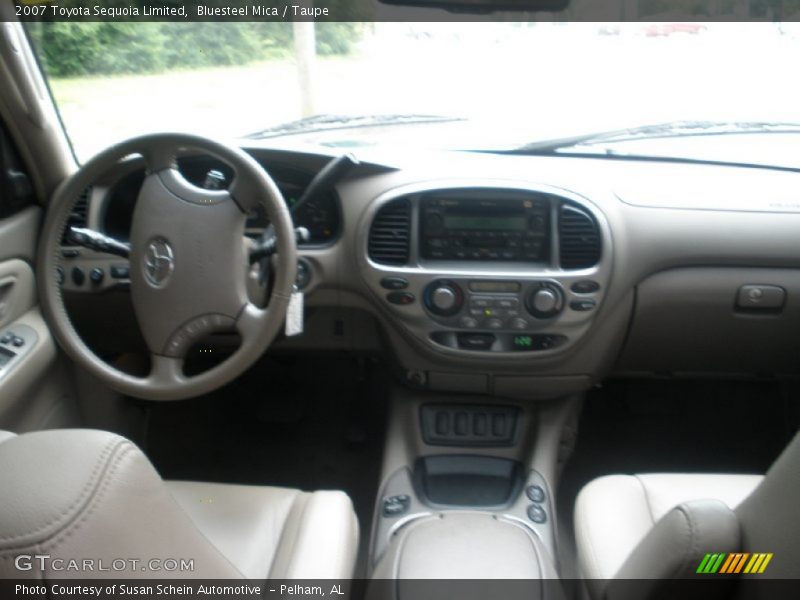 Bluesteel Mica / Taupe 2007 Toyota Sequoia Limited