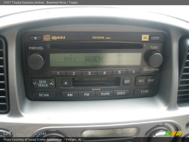 Bluesteel Mica / Taupe 2007 Toyota Sequoia Limited