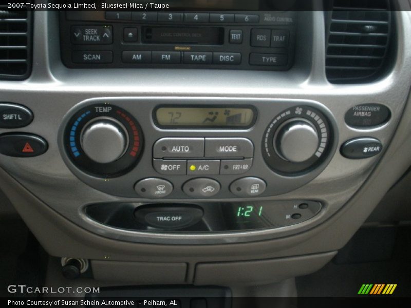 Bluesteel Mica / Taupe 2007 Toyota Sequoia Limited