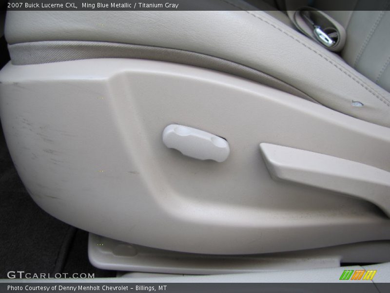 Ming Blue Metallic / Titanium Gray 2007 Buick Lucerne CXL
