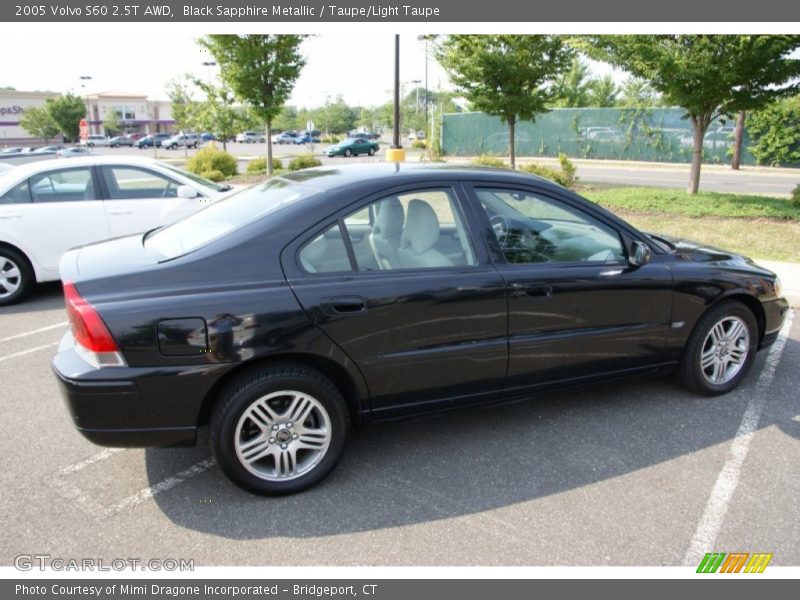 Black Sapphire Metallic / Taupe/Light Taupe 2005 Volvo S60 2.5T AWD