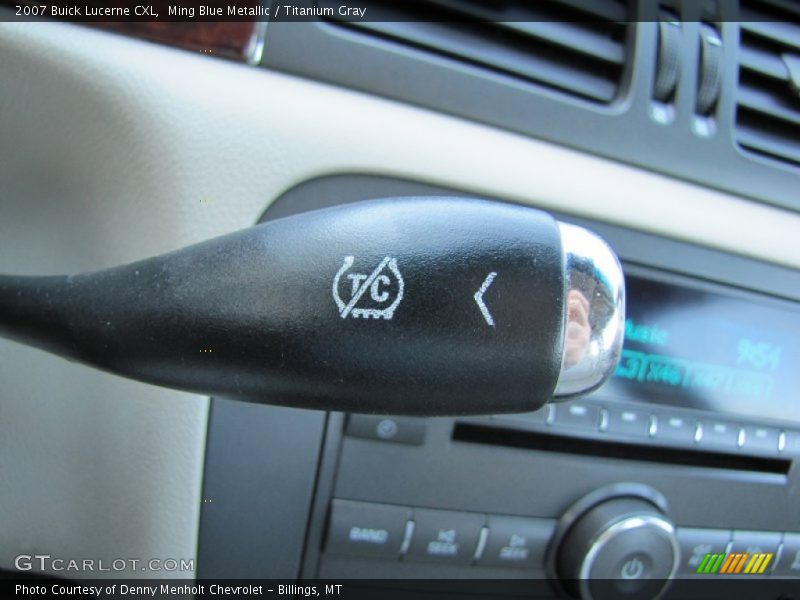 Ming Blue Metallic / Titanium Gray 2007 Buick Lucerne CXL
