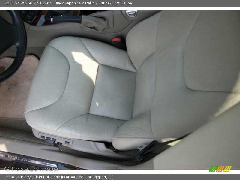 Black Sapphire Metallic / Taupe/Light Taupe 2005 Volvo S60 2.5T AWD