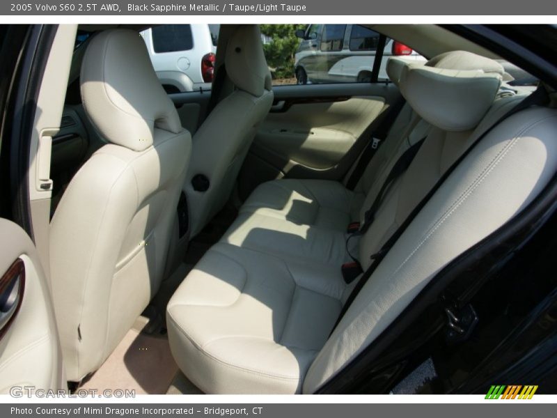 Black Sapphire Metallic / Taupe/Light Taupe 2005 Volvo S60 2.5T AWD