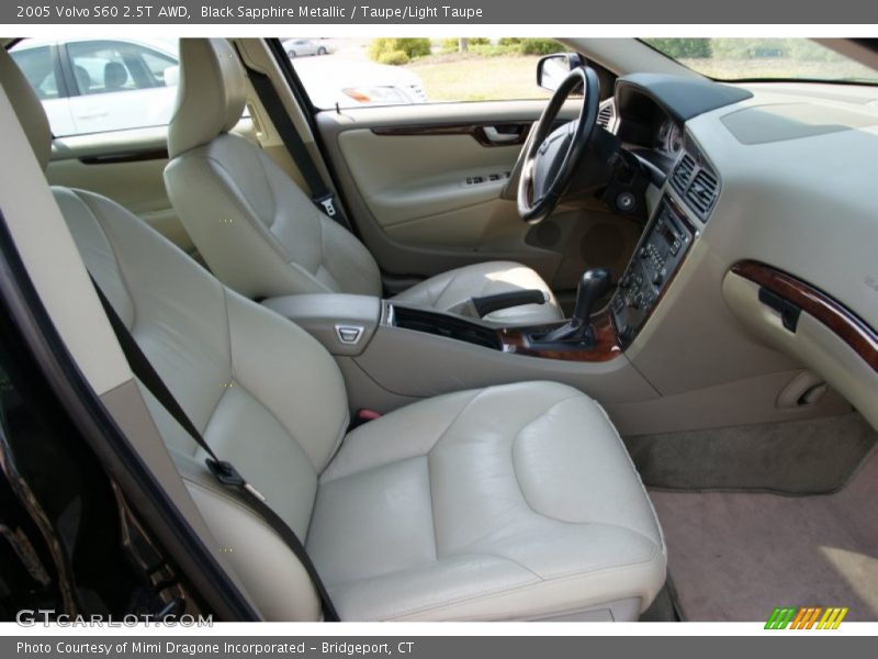 Black Sapphire Metallic / Taupe/Light Taupe 2005 Volvo S60 2.5T AWD