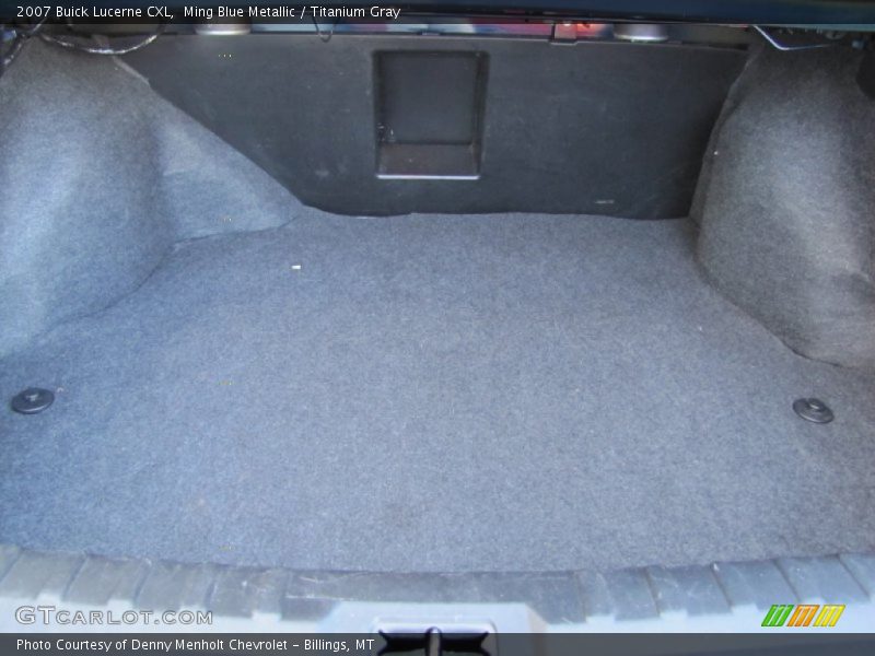 Ming Blue Metallic / Titanium Gray 2007 Buick Lucerne CXL