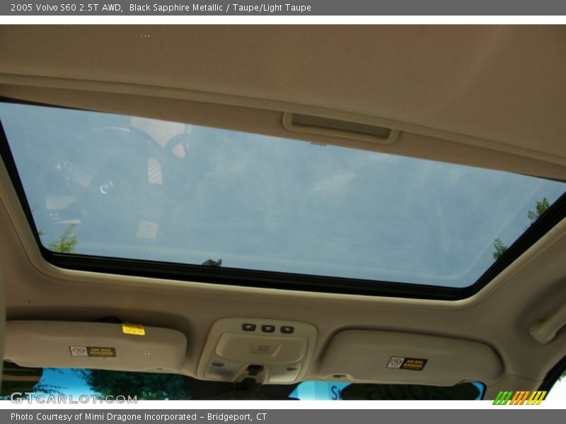 Black Sapphire Metallic / Taupe/Light Taupe 2005 Volvo S60 2.5T AWD