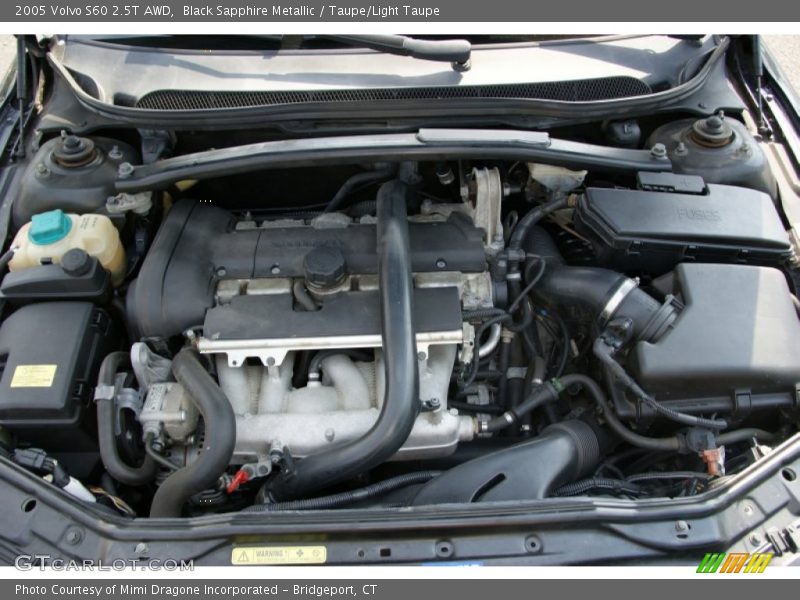Black Sapphire Metallic / Taupe/Light Taupe 2005 Volvo S60 2.5T AWD