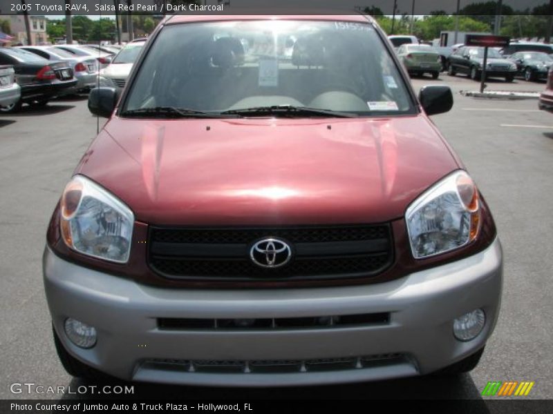 Salsa Red Pearl / Dark Charcoal 2005 Toyota RAV4
