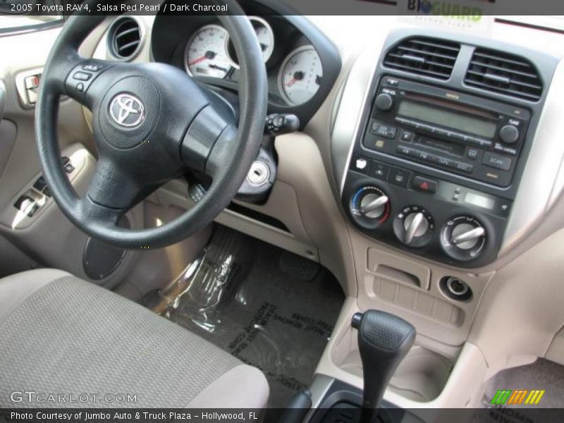 Salsa Red Pearl / Dark Charcoal 2005 Toyota RAV4