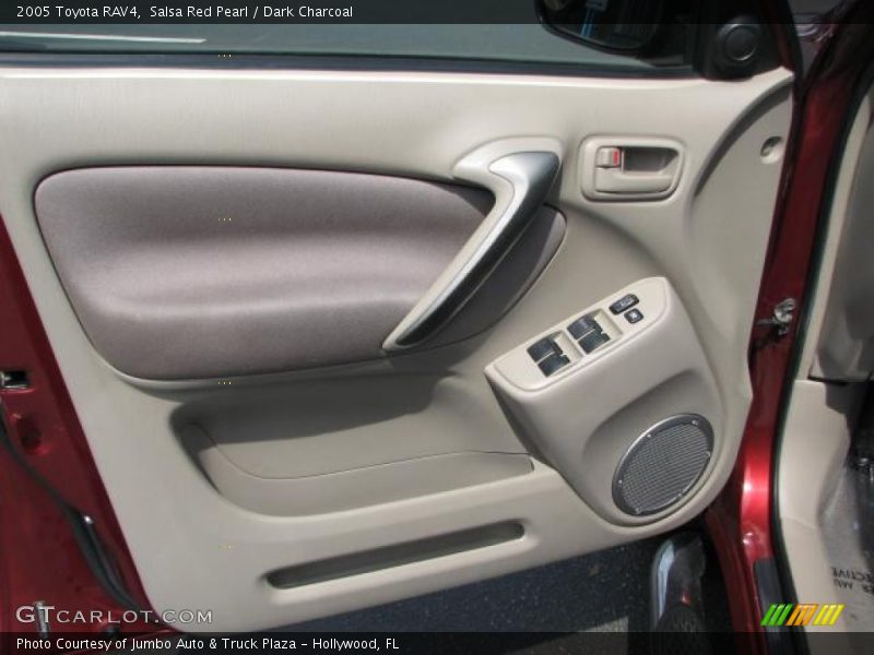 Salsa Red Pearl / Dark Charcoal 2005 Toyota RAV4