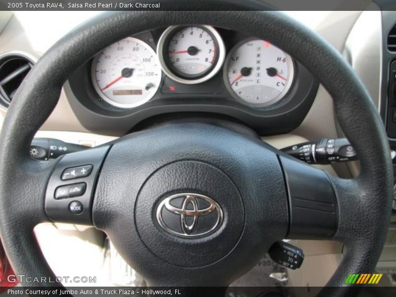 Salsa Red Pearl / Dark Charcoal 2005 Toyota RAV4