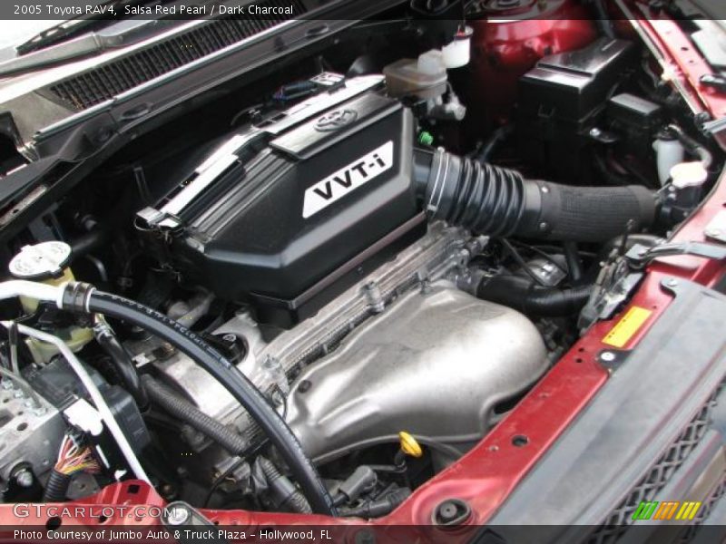 Salsa Red Pearl / Dark Charcoal 2005 Toyota RAV4