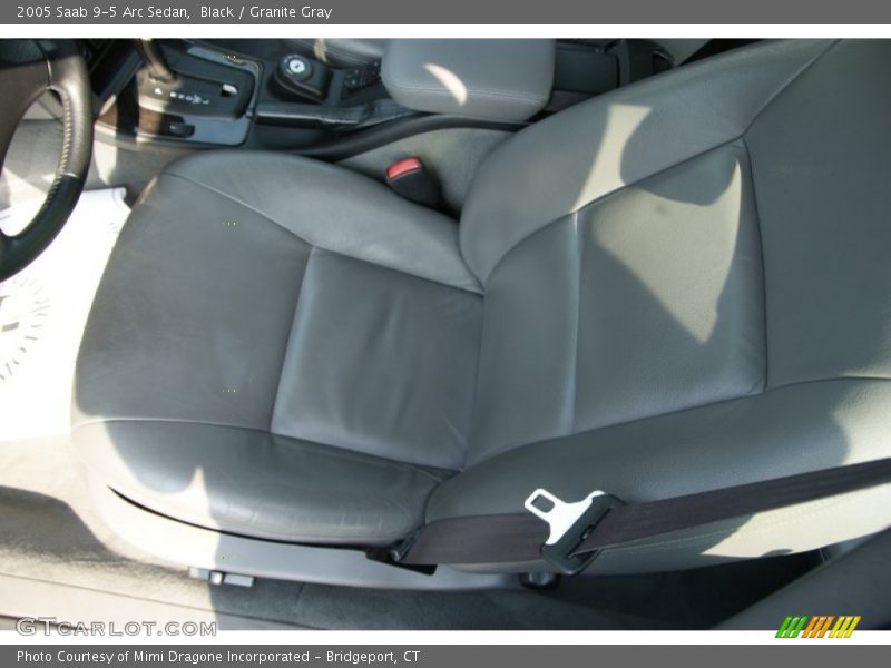 Black / Granite Gray 2005 Saab 9-5 Arc Sedan