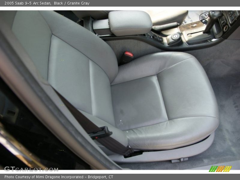 Black / Granite Gray 2005 Saab 9-5 Arc Sedan