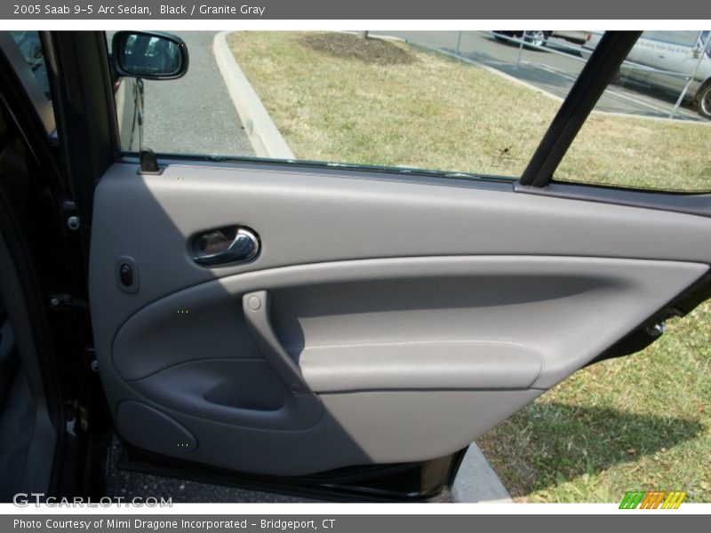Black / Granite Gray 2005 Saab 9-5 Arc Sedan