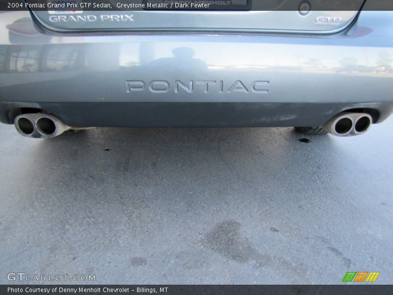 Greystone Metallic / Dark Pewter 2004 Pontiac Grand Prix GTP Sedan