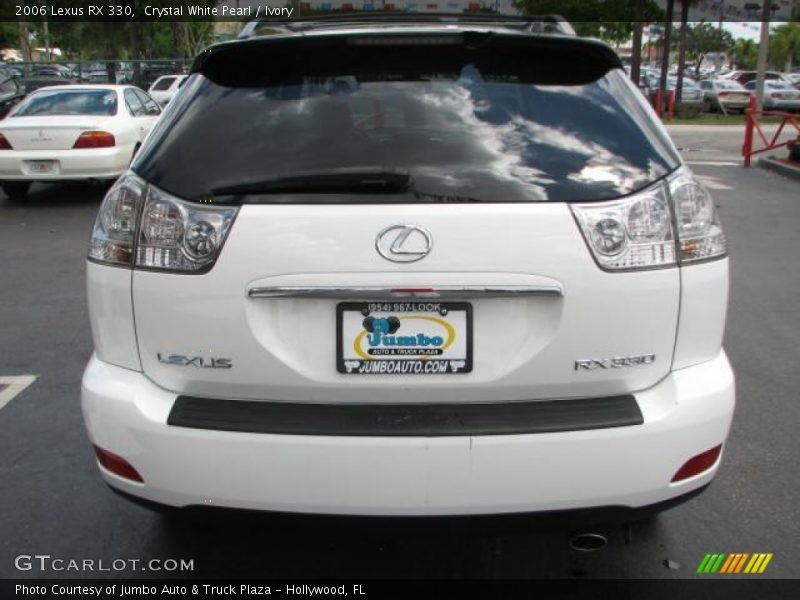 Crystal White Pearl / Ivory 2006 Lexus RX 330
