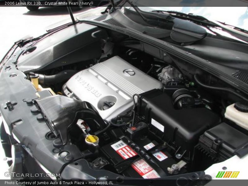 Crystal White Pearl / Ivory 2006 Lexus RX 330