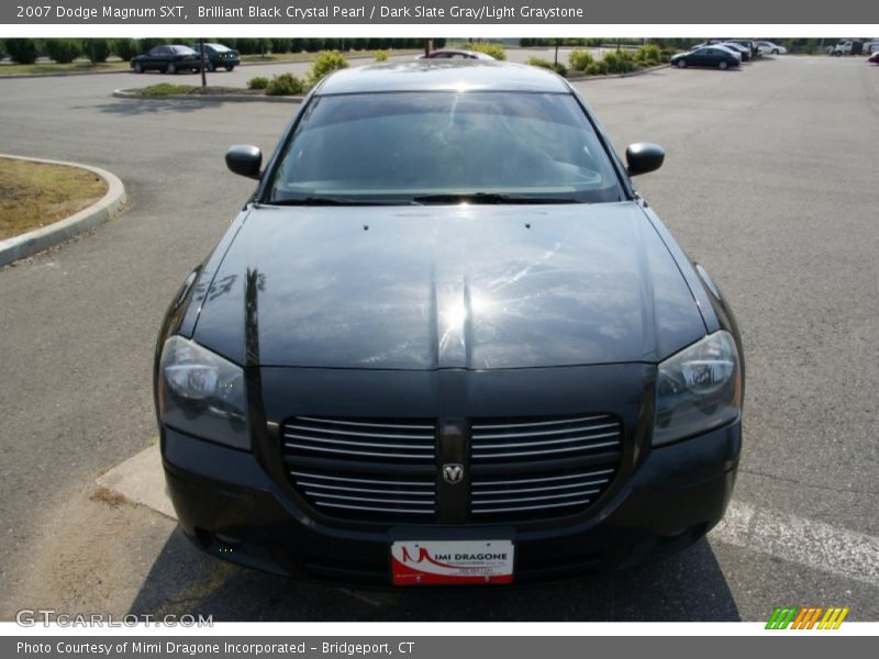 Brilliant Black Crystal Pearl / Dark Slate Gray/Light Graystone 2007 Dodge Magnum SXT