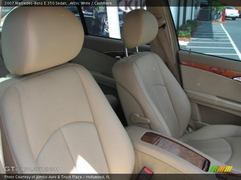 Arctic White / Cashmere 2007 Mercedes-Benz E 350 Sedan