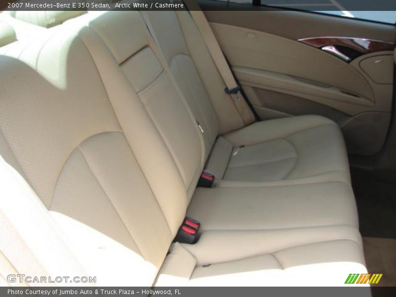 Arctic White / Cashmere 2007 Mercedes-Benz E 350 Sedan