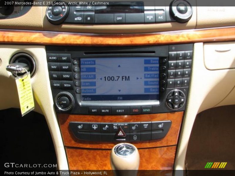 Arctic White / Cashmere 2007 Mercedes-Benz E 350 Sedan