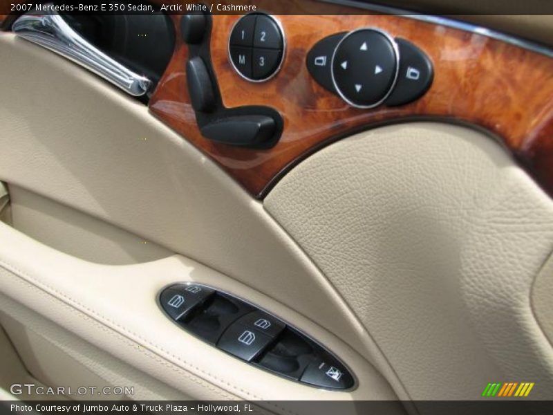 Arctic White / Cashmere 2007 Mercedes-Benz E 350 Sedan