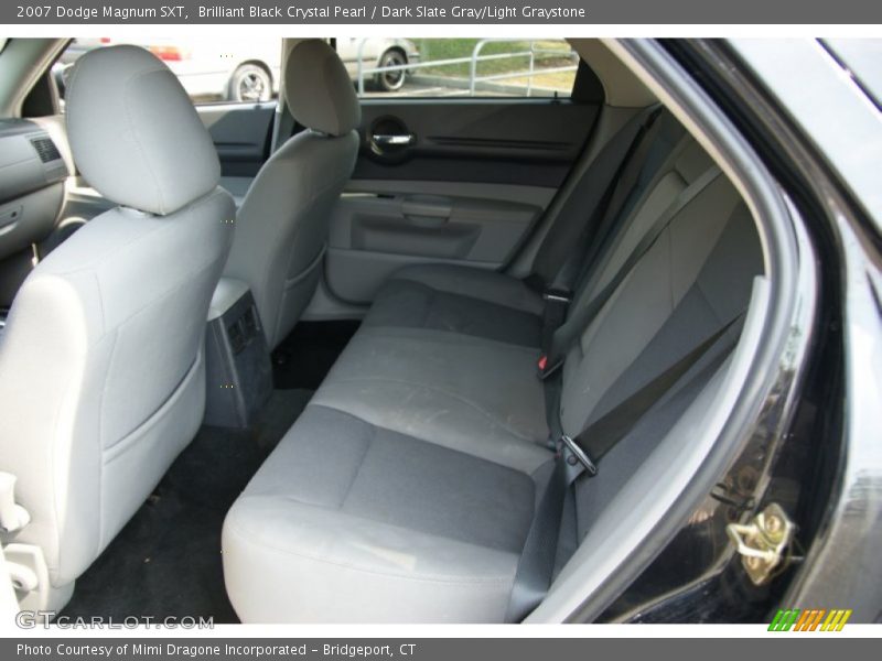 Brilliant Black Crystal Pearl / Dark Slate Gray/Light Graystone 2007 Dodge Magnum SXT