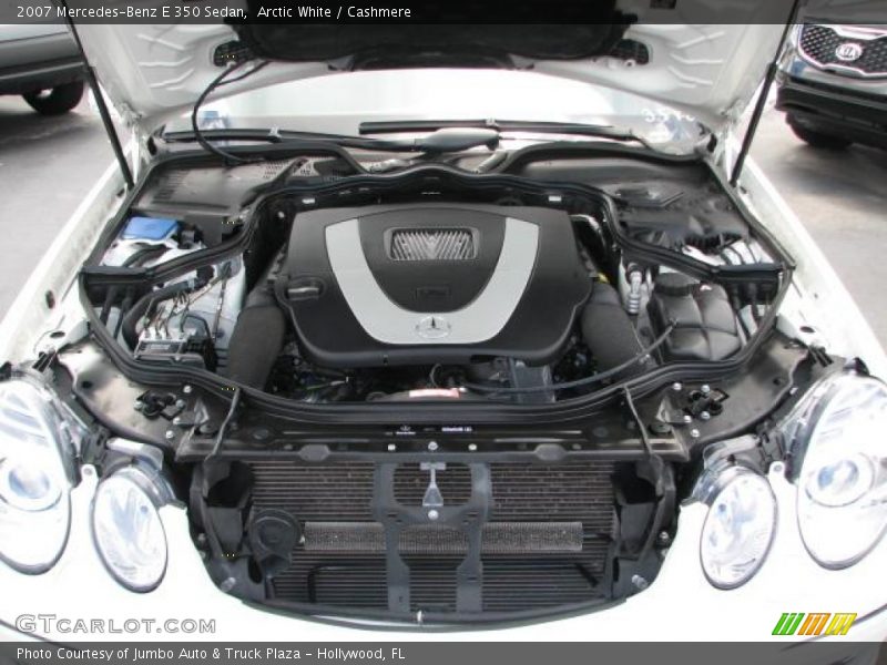 Arctic White / Cashmere 2007 Mercedes-Benz E 350 Sedan