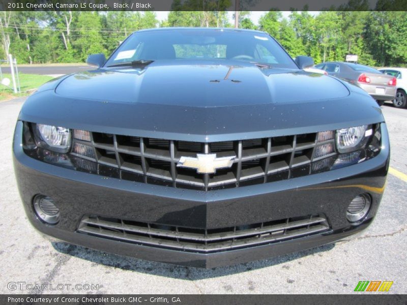 Black / Black 2011 Chevrolet Camaro LS Coupe
