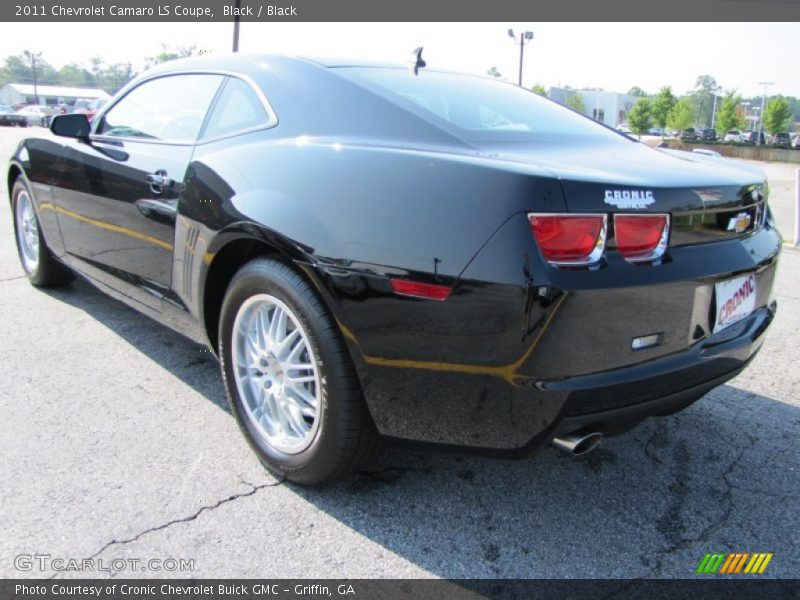 Black / Black 2011 Chevrolet Camaro LS Coupe