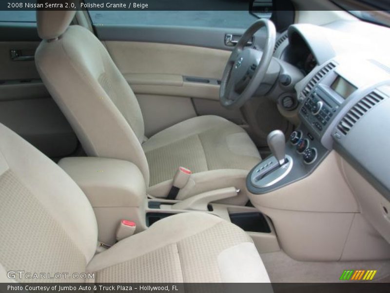 Polished Granite / Beige 2008 Nissan Sentra 2.0