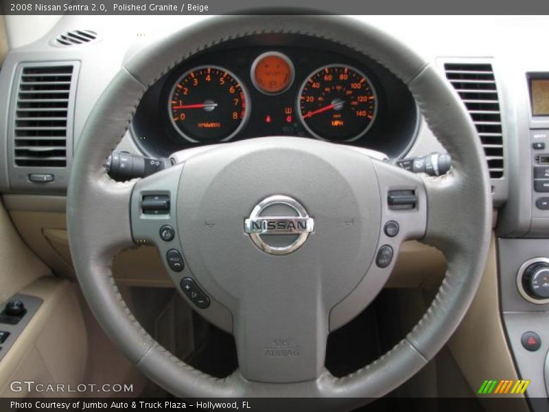 Polished Granite / Beige 2008 Nissan Sentra 2.0