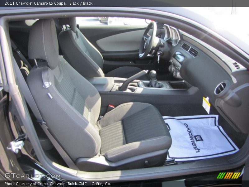 Black / Black 2011 Chevrolet Camaro LS Coupe