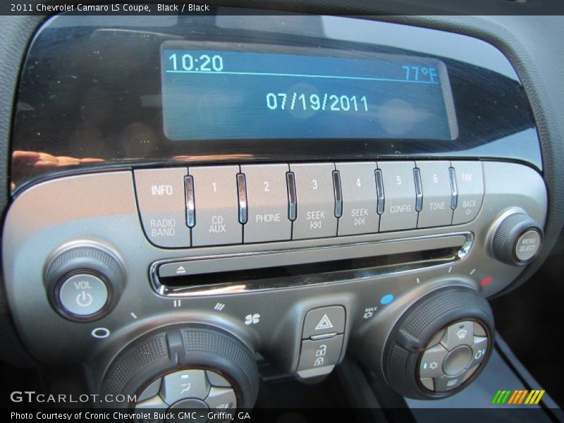 Black / Black 2011 Chevrolet Camaro LS Coupe