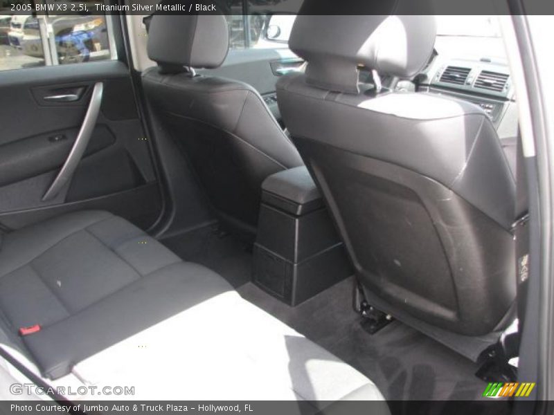 Titanium Silver Metallic / Black 2005 BMW X3 2.5i